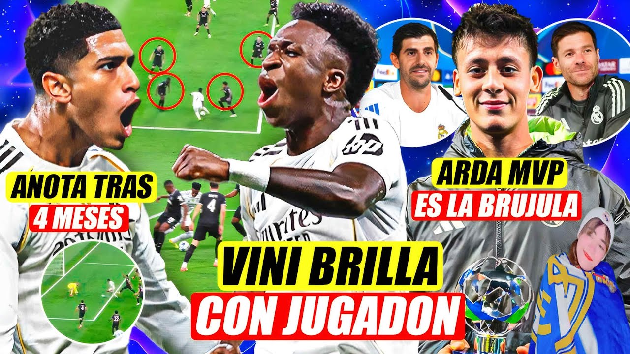 💣 ¡VINI RESPONDE A SUS HATERS DE LA MEJOR MANERA! | BELLINGHAM ANOTA DESPUES DE 4 MESES | GÜLER MVP