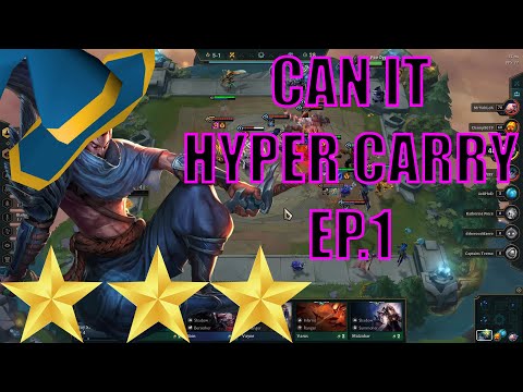 CAN IT HYPER CARRY?? EP.1 | Yasuo | TFT | Teamfight tactics