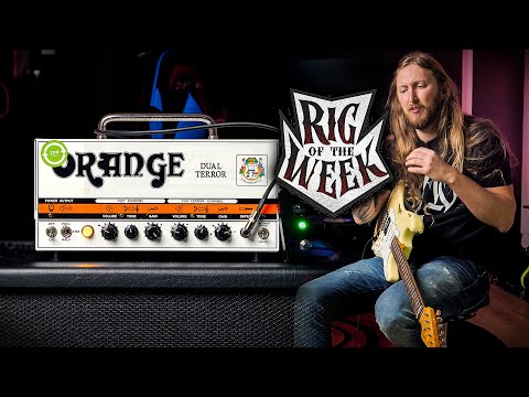 RIG OF THE WEEK - ORANGE DUAL TERROR & FENDER CS STRATOCASTER