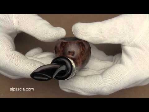 pipa Icarus Dark Smooth Stubby Apple - pipe 012