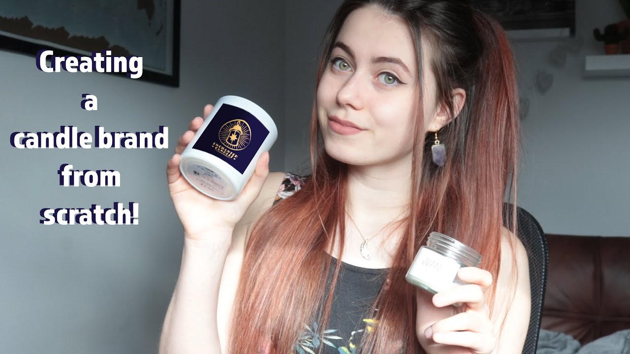 Branding & packaging design | Designing a candle brand from scratch!