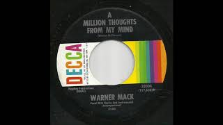 Warner Mack - A Million Thoughts From My Mind