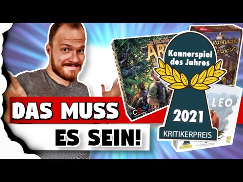 Kennerspiel des Jahres 2021 - Das muss es sein!