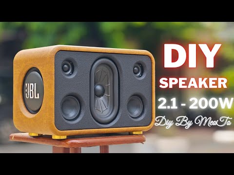 Tự Làm Loa 2.1 200W Từ Combo Quốc Dân | BB3 DIY | Meoto DIY