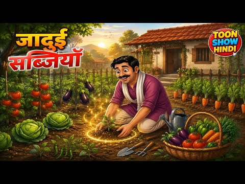 जादुई सब्जियां और गरीब की किस्मत | Jadui Sabjiya | Hindi Kahaniya | ToonShow Hindi