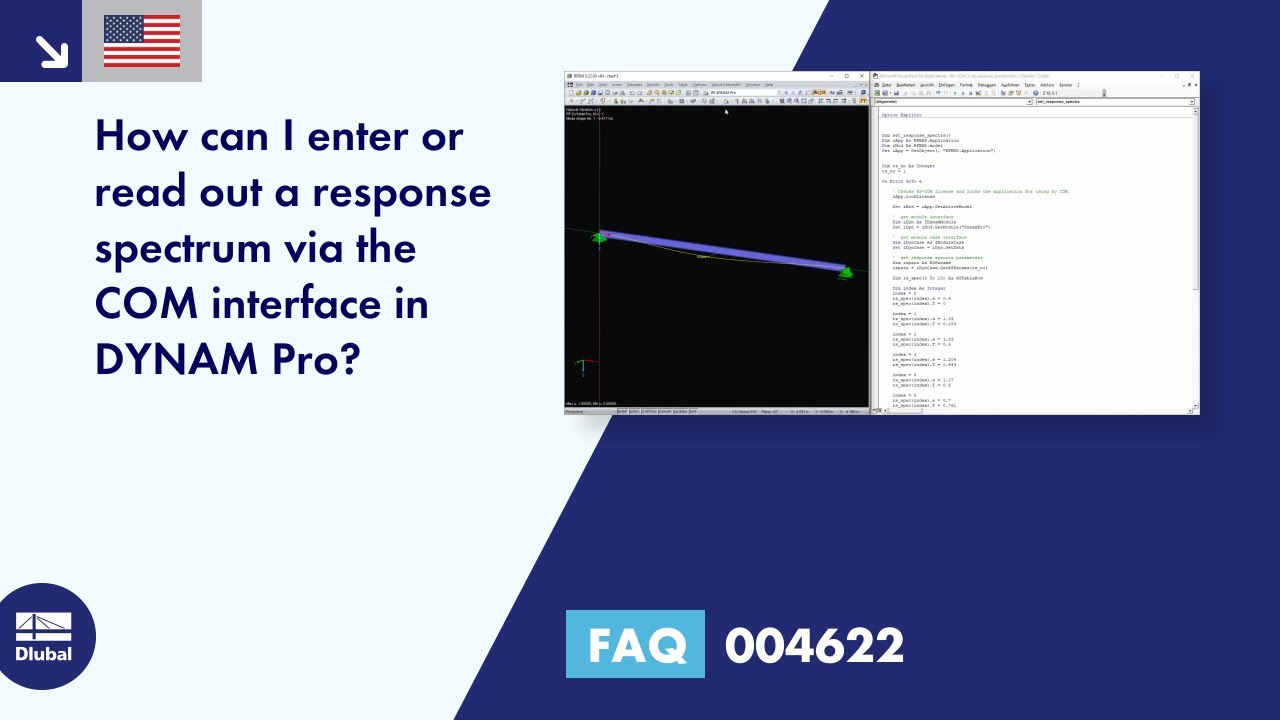 [EN] FAQ 004622 | How can I enter or read out a response spectrum via the COM interface in DYNAM...