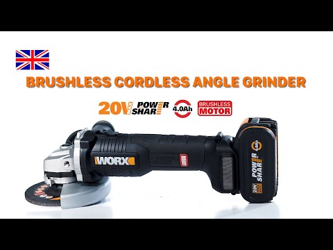 Worx WX812.9 Γωνιακός Τροχός Μπαταρίας 20V Solo 16