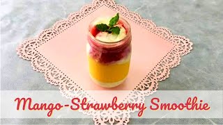 How To Make Mango-Strawberry Smoothie