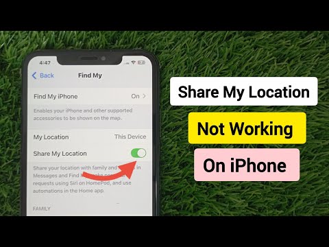 Fix Find My iPhone location problem | iPhone Sharing Location Not Working