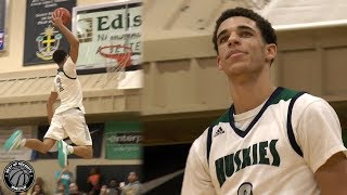 Lonzo Ball & Brothers WIN City of Palms Classic! High School Highlights - Los Angeles Lakers PG