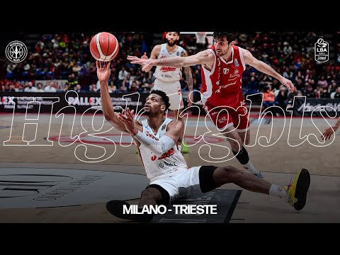 Olimpia Milano - Pallacanestro Trieste | 17a Giornata LBA 26.01.2025 | #highlights