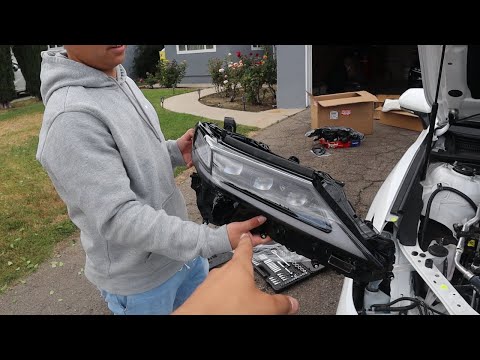 NEW TRIPLE BEAM HEADLIGHTS INSTALL ON CAMRY