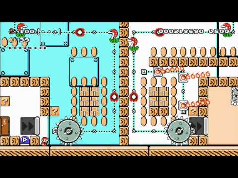 Super Mario Maker: 100 Mario Challenge Super Expert No Skips 17