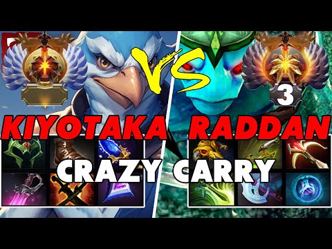 KIYOTAKA (KEZ) Mid vs RADDAN (MORPHLING) Carry - Epic Battle Of Pro Dota 2 Players - Z Dota 2