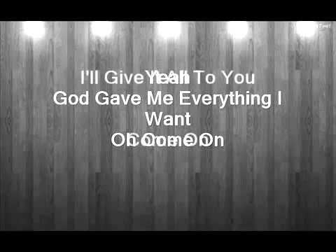 God Gave Me Everything   Mick Jagger feat Lenny Kravitz