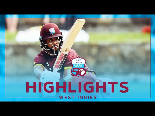 Extended Highlights | West Indies v Bangladesh | 1st CG United ODI