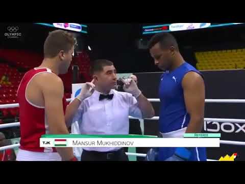 عبد الحفيظ بن شبلة(الجزائر) ضد يوسف موسى (مصر)ALG VS EGY بطولة BOXSKY