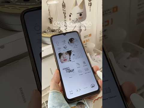 Android Phone Customization 🌷Aesthetic kpop Theme I Make your phone aesthetic #aestheticphone