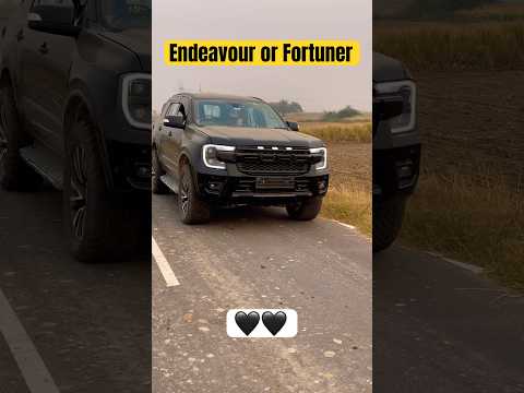 Endeavour vs Fortuner#dragrace #best #car #viral #youtube #youtubeshorts #share #toyota #ford
