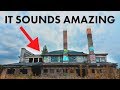 I remixed an abandoned military aircraft hangar