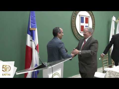 La ADRU reconoce a Radhamés Mejía como rector Emérito