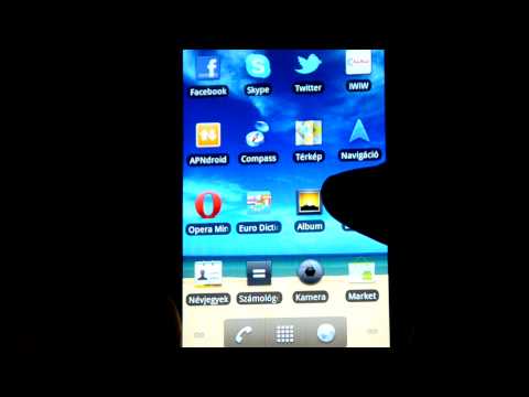 ZTE Blade - Android 2.2 - Settings Issue