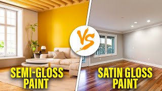 Satin vs Semi-Gloss paint – Breaking Down Their Differences (Which Is Better for You)