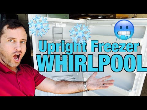 ❄️Why This Whirlpool Freezer Isn’t Freezing Hard | Forced Defrost & Drain Clearing | WZF34X16DW04 🥶