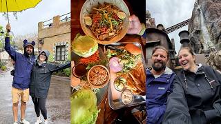 The Perfect Rainy Day At Disney's Animal Kingdom! Best Safari EVER, Yak & Yeti Lunch + NEW Merch!
