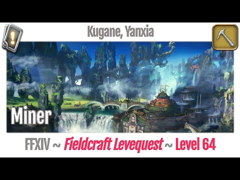 FFXIV Miner Leves Level 64 - Kugane, Yanxia - Stormblood