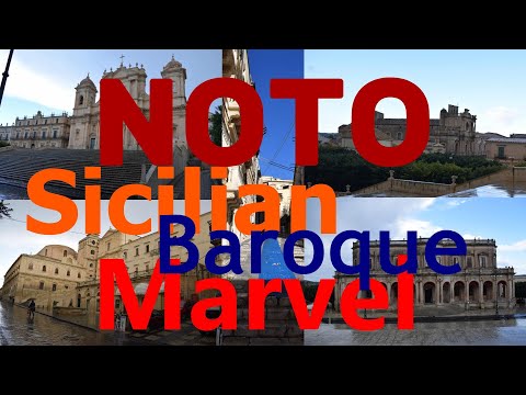 Noto the Capital of the Sicilian Baroque | With Captions