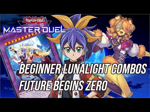 BEGINNER LUNALIGHT MASTER DUEL COMBOS (FUTURE BEGINS ZERO) | Yu-Gi-Oh! Master Duel