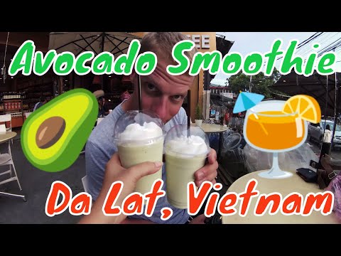 Avocado Smoothie, Da Lat Markets & Vietnamese Street Food (HD)