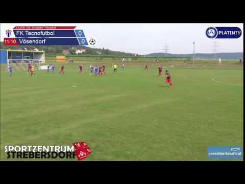 3.9.2016: U16: Tecnofutbol - Vösendorf - Highlight  (1. Halbzeit / 11:11) am 03.09.2016 10:46