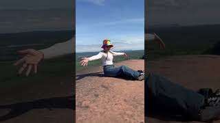 Download lagu ลมแรงมากต้องคลานเลย@หินสามวาฬ🤣🤣 mp3