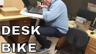 Play Games + Exercise with Desk Bikes from FlexiSpot – Deskcise Pro