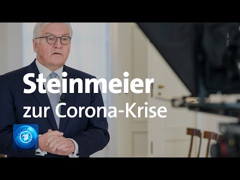 Bundespräsident Steinmeier ruft zu Solidarität in der Corona-Krise auf