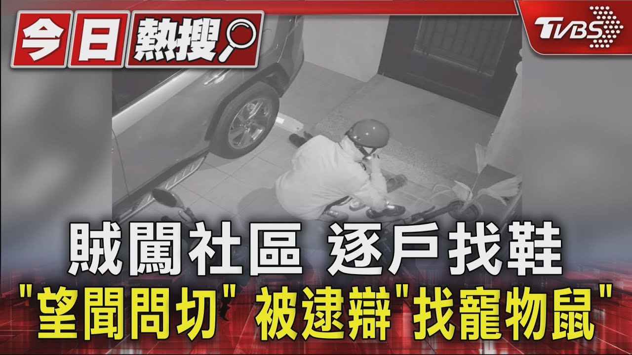 南投慣竊深夜獵奇!逐戶找鞋「望聞問切...舔」 辯找寵物鼠