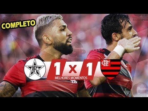 Resende 1 x 1 Flamengo (HD) Melhores Momentos  - Campeonato Carioca 2019