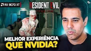 RX 9070 XT running Resident Evil Requiem smoothly in 4K for HALF the price of Nvidia.