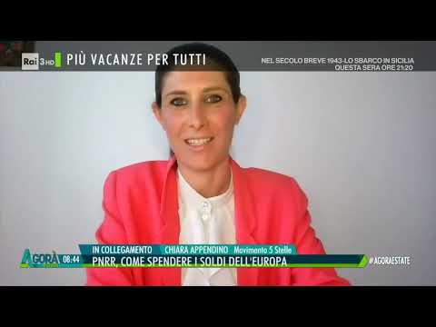 Chiara Appendino ospite ad Agorà  - 16/08/23