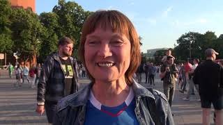 16.06.18. Встреча с болельщиками Исландии после матча Аргентина — Исландия