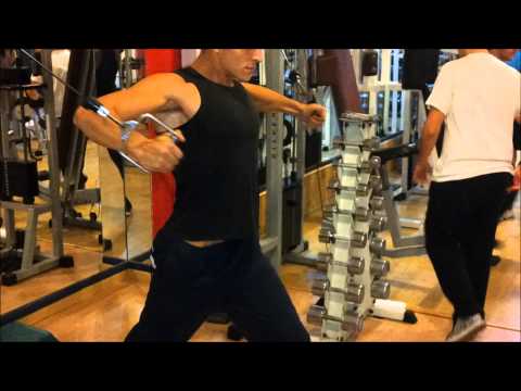 Press pecho en cruces PREFATIGAMIENTO