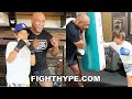 MIKE TYSON TEACHES ARTURO GATTI JR SECRET TO KID DYNAMITE POWER MENTORS SON OF A LEGEND