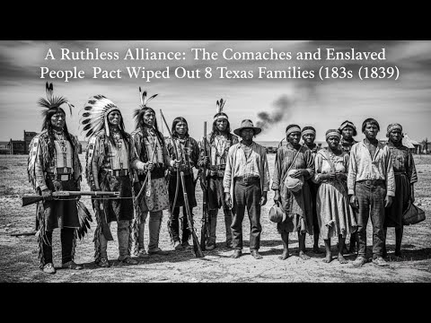 A Ruthless Alliance: The Comanches and Enslaved People Pact That Wiped Out 8 Texas Families (1839)