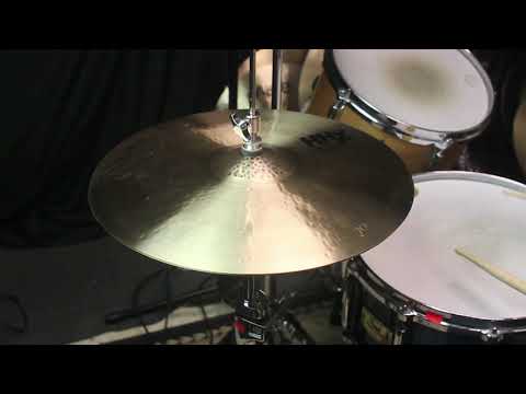 Sabian 15" HHX Complex Medium Hats - 1065g/1459g (video demo) image 2