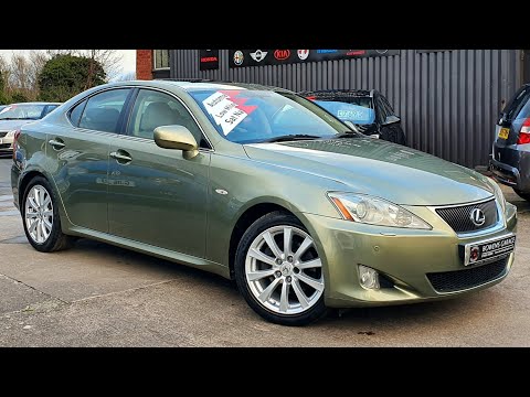 2007 (07) Lexus IS250 SE-L 2.5 V6 Auto 4Dr in Sargasso Green. 57k Miles. 11 Services. Big Spec £5750