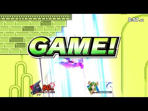 Super Smash Bros. Ultimate Elite! J-AERIAL (Ridley) VS Palutena
