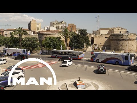 Der MAN Lion's City mit MAN EfficientHybrid erobert Italien