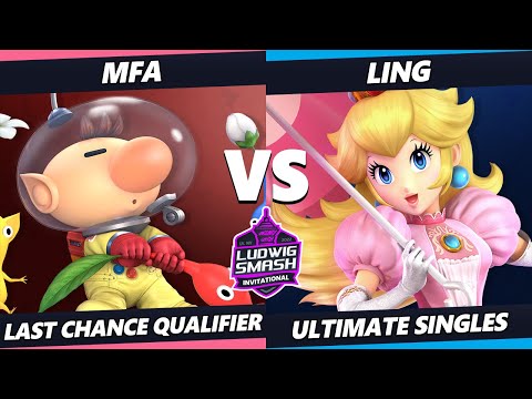 Ludwig Invitational - MFA (Olimar) Vs. Ling (Peach) SSBU Ultimate Tournament